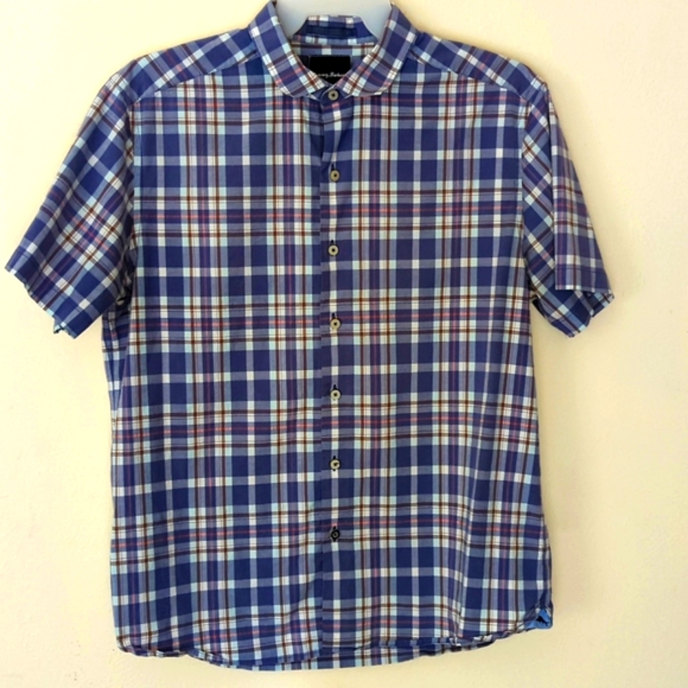 Tommy Bahama Plaid shirt Size L